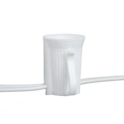 The Christmas Palace CHRISTMAS LIGHTS 1000 FT C7 ROLL WHITE WIRE 12