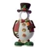 The Christmas Palace 6.5 FT SNOWMAN WITH HAT PHOTO OP