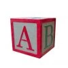 The Christmas Palace Razzle Dazzle 20" X 20" BLUE LETTER BLOCKS