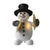 The Christmas Palace 5 FT SNOWMAN PLAYING CYMBALS