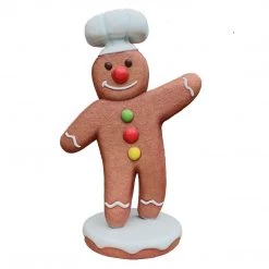 The Christmas Palace OVERSIZED DECOR 5 FT GINGERBREAD MAN BAKER