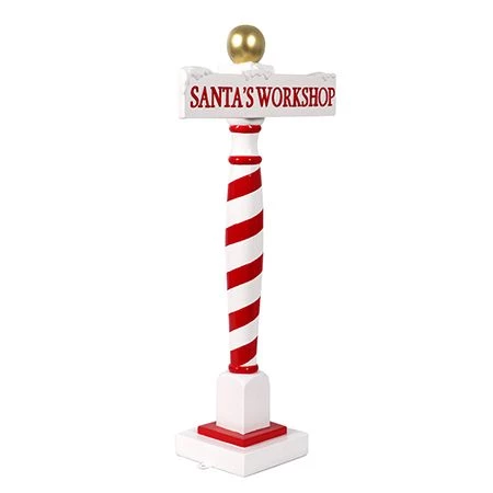 The Christmas Palace OVERSIZED DECOR 3 FT SANTAS WORKSHOP SIGN 1 The Christmas Palace OVERSIZED DECOR 3 FT SANTAS WORKSHOP SIGN