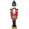 The Christmas Palace 3 FT RED & BLUE NUTCRACKER