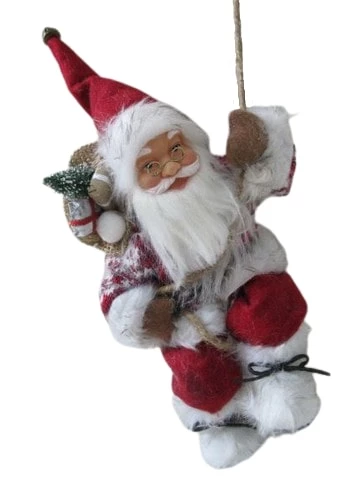 The Christmas Palace Santas 12" CLIMBING SANTA WITH ROPE 1 The Christmas Palace Santas 12" CLIMBING SANTA WITH ROPE