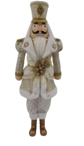 The Christmas Palace 2 FT IVORY ELEGANT NUTCRACKER 1 The Christmas Palace 2 FT IVORY ELEGANT NUTCRACKER