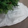 The Christmas Palace 48" SILVER MESH TREE SKIRT