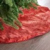 The Christmas Palace 30" RED GLITTER TREE SKIRT Skirts & Stockings