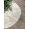 The Christmas Palace 64" WHITE FAUX FUR TREE SKIRT Skirts & Stockings
