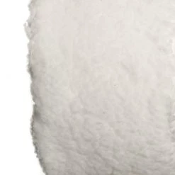 The Christmas Palace 4" X 10YD WHITE PLUSH RIBBON Ribbon & Bows