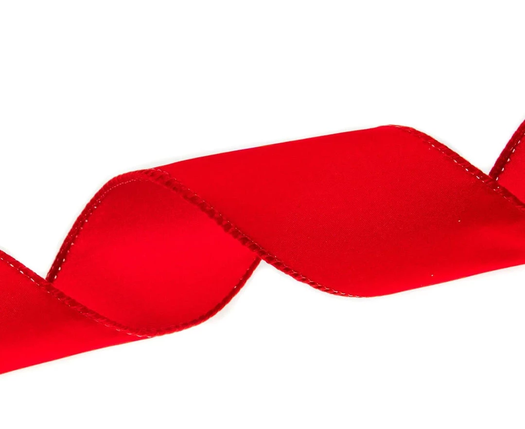The Christmas Palace 2.5" X 10YD RED VELVET RIBBON SET OF 3 3 The Christmas Palace 2.5" X 10YD RED VELVET RIBBON SET OF 3