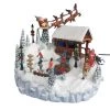 The Christmas Palace 7" ANIMATED SKATING RINK BATTERY OPERATED Animated Accessories