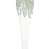 The Christmas Palace Christmas Ornaments 10" CRYSTAL BEADED ICICLE ORNAMENT SET OF 6