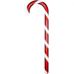 The Christmas Palace 36" RED & WHITE CANDY CANE SET OF 2