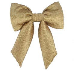 The Christmas Palace 12" GOLD PLUSH BOW