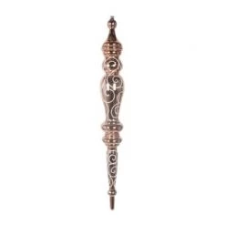 The Christmas Palace 21" ROSE GOLD ICICLE SET OF 4