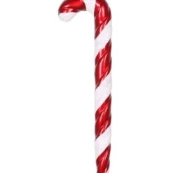 The Christmas Palace Christmas Ornaments 7" RED & WHITE CANDY CANE ORNAMENT SET OF 12