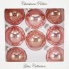 The Christmas Palace 2.5" PINK GLASS ORNAMENT SET OF SET OF 24