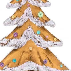 The Christmas Palace Sugar & Spice 17" BROWN FLOCKED TREE