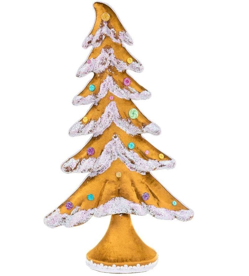 The Christmas Palace 26" BROWN FLOCKED TREE Sugar & Spice 1 The Christmas Palace 26" BROWN FLOCKED TREE Sugar & Spice