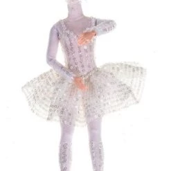 The Christmas Palace 19" WHITE BALLET GIRL ORNAMENT