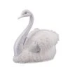 The Christmas Palace Table Tops 21" WHITE ELEGANT SWAN