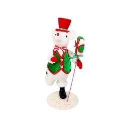The Christmas Palace 20" MOUSE WITH LOLLIPOP