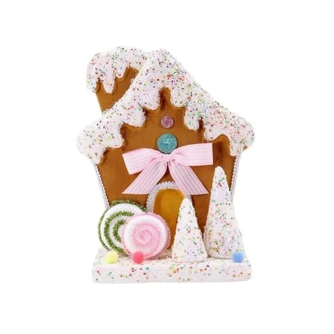 The Christmas Palace 12" GINGERBREAD HOUSE ORNAMENT Christmas Ornaments 1 The Christmas Palace 12" GINGERBREAD HOUSE ORNAMENT Christmas Ornaments