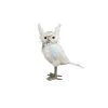 The Christmas Palace 7" ARCTIC BLUE & WHITE OWL Table Tops