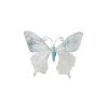 The Christmas Palace Butterflies 12" BLUE & WHITE BUTTERFLY SET OF 6