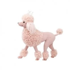 The Christmas Palace Deers, Bears & Swans 22" PINK POODLE