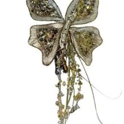 The Christmas Palace Butterflies 7" CELLINE SEQUIN BUTTERFLY CLIP SET OF 6