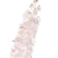 The Christmas Palace Stems & Picks 25" WHITE CHERRY BLOSSOM PICK SET OF 6