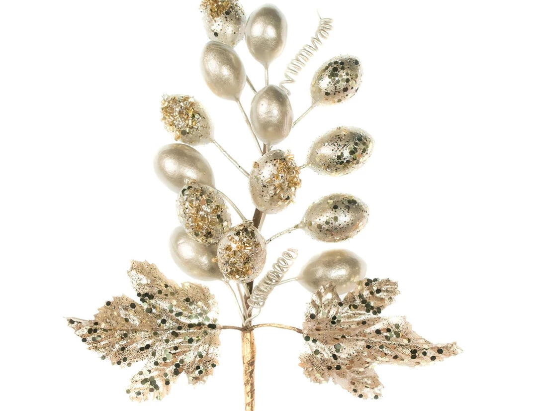 The Christmas Palace 9" CELLINE GRAPE WITH LEAVES SET OF 6 Stems & Picks 3 The Christmas Palace 9" CELLINE GRAPE WITH LEAVES SET OF 6 Stems & Picks