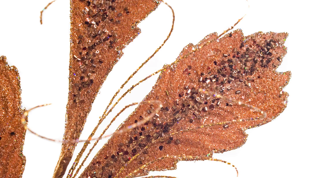 The Christmas Palace Stems & Picks 33" CAPPUCCINO FANCY GLITTER DIAMOND SPRAY SET OF 6 2 The Christmas Palace Stems & Picks 33" CAPPUCCINO FANCY GLITTER DIAMOND SPRAY SET OF 6