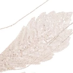 The Christmas Palace 33" WHITE FANCY DIAMOND SPRAY SET OF 6