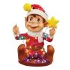 The Christmas Palace OVERSIZED DECOR 2 FT SANTA ELF PLAYING WITH LIGHTS