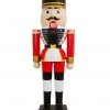 The Christmas Palace 8 FT RED & WHITE NUTCRACKER OVERSIZED DECOR