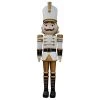 The Christmas Palace 9 FT WHITE & GOLD NUTCRAKER