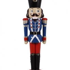 The Christmas Palace 6 FT BLUE & RED SOLDIER OVERSIZED DECOR