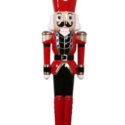 The Christmas Palace OVERSIZED DECOR 6 FT RED & BLACK SOLDIER