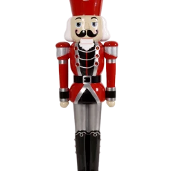 The Christmas Palace 6 FT RED & SILVER SOLDIER