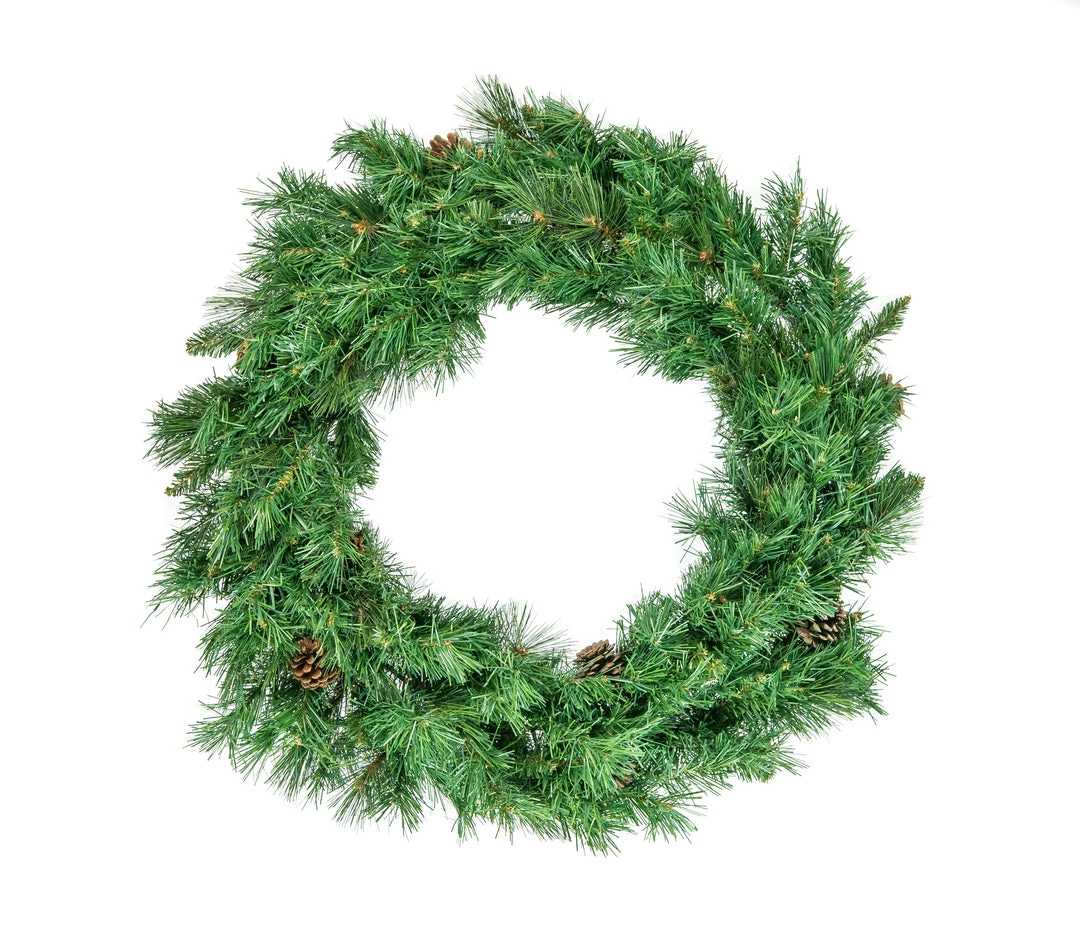 The Christmas Palace 30" VALLEY SPRUCE WREATH UNLIT Wreaths 1 The Christmas Palace 30" VALLEY SPRUCE WREATH UNLIT Wreaths