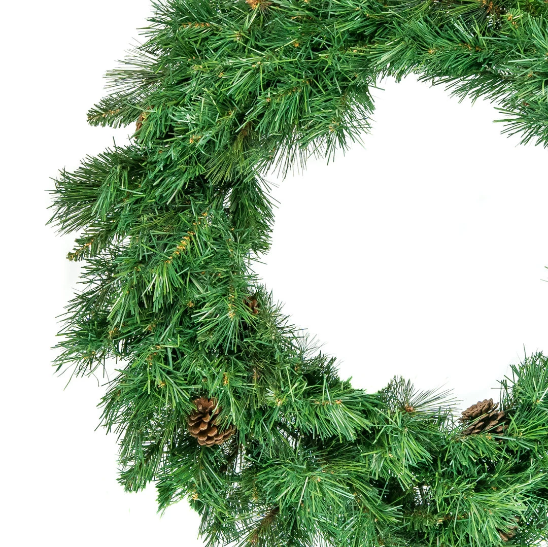 The Christmas Palace Wreaths 36" VALLEY SPRUCE WREATH UNLIT 2 The Christmas Palace Wreaths 36" VALLEY SPRUCE WREATH UNLIT