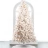 The Christmas Palace CHRISTMAS TREES 12 FT SNOWY FLUFFY BIG PINE PRE LIT WARM WHITE LED
