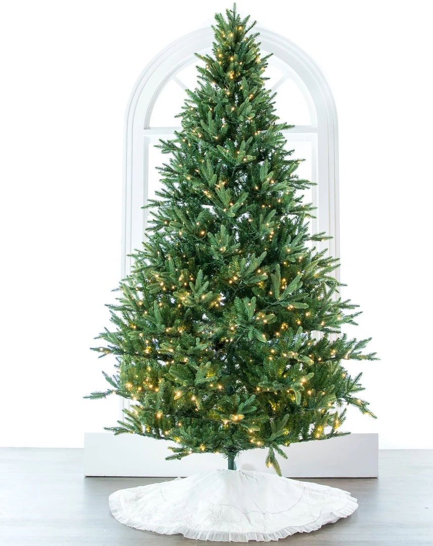 The Christmas Palace 7.5 FT VIENIA TREE PRE LIT WARM WHITE LED LIGHTS CHRISTMAS TREES 1 The Christmas Palace 7.5 FT VIENIA TREE PRE LIT WARM WHITE LED LIGHTS CHRISTMAS TREES