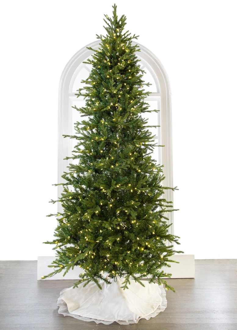 The Christmas Palace 9 FT NORWAY SLIM TREE PRE LIT WARM WHITE LED LIGHTS 1 The Christmas Palace 9 FT NORWAY SLIM TREE PRE LIT WARM WHITE LED LIGHTS