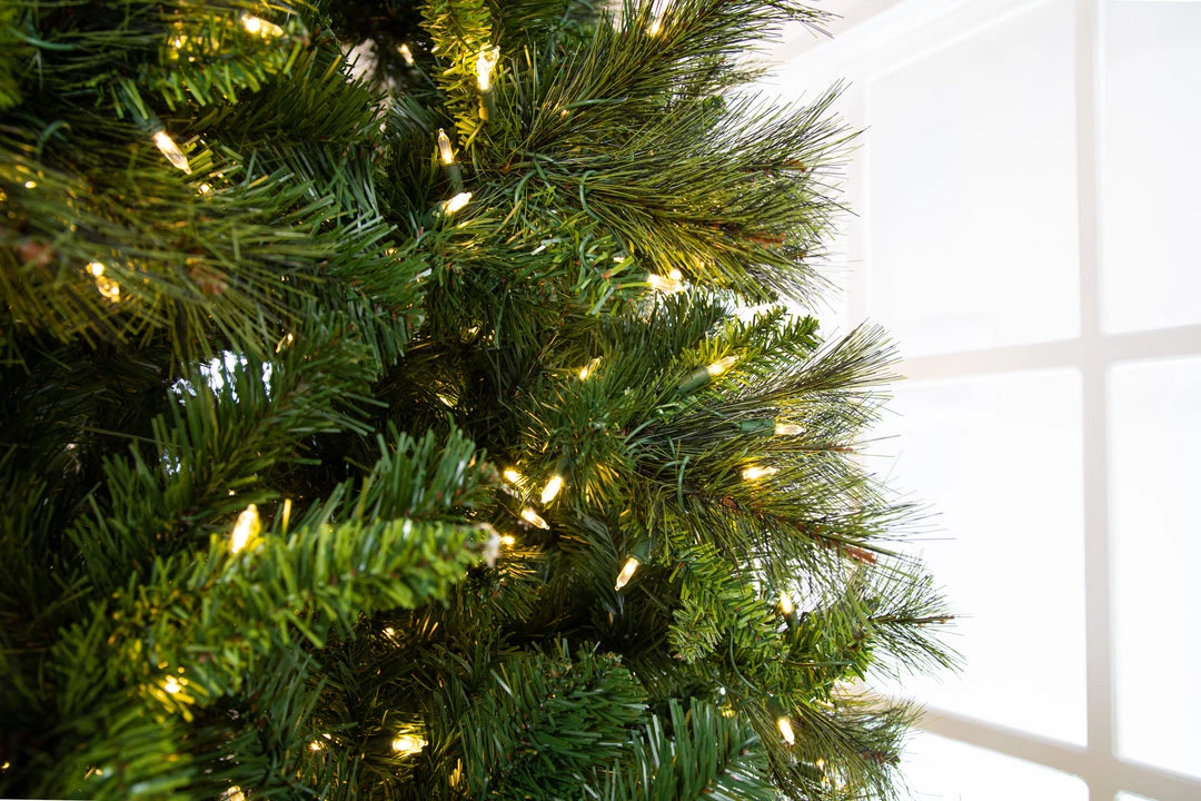 The Christmas Palace 6.5 FT BELGIUM DELUXE MIX TREE PRE LIT WARM WHITE LED LIGHTS 3 The Christmas Palace 6.5 FT BELGIUM DELUXE MIX TREE PRE LIT WARM WHITE LED LIGHTS