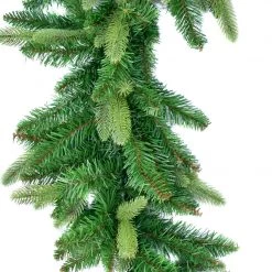 The Christmas Palace 9 FT X 12" FOXTAIL GARLAND UNLIT Garlands