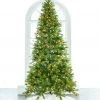 The Christmas Palace CHRISTMAS TREES 7.5 FT CHARLESTON SLIM TREE PRE LIT CLEAR LIGHTS