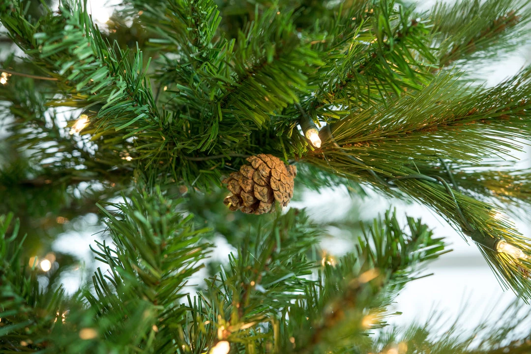 The Christmas Palace CHRISTMAS TREES 7.5 FT CHARLESTON SLIM TREE PRE LIT CLEAR LIGHTS 4 The Christmas Palace CHRISTMAS TREES 7.5 FT CHARLESTON SLIM TREE PRE LIT CLEAR LIGHTS